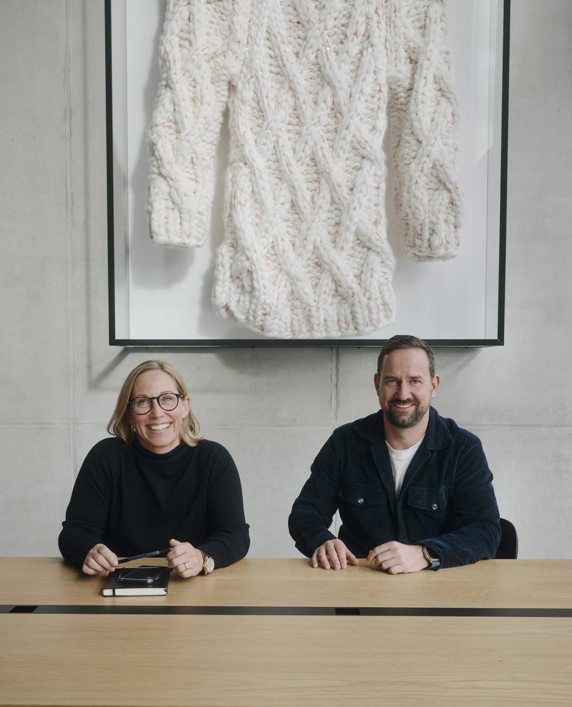 Silke Walz und Markus Staude-Skowronek von Marc O'Polo.