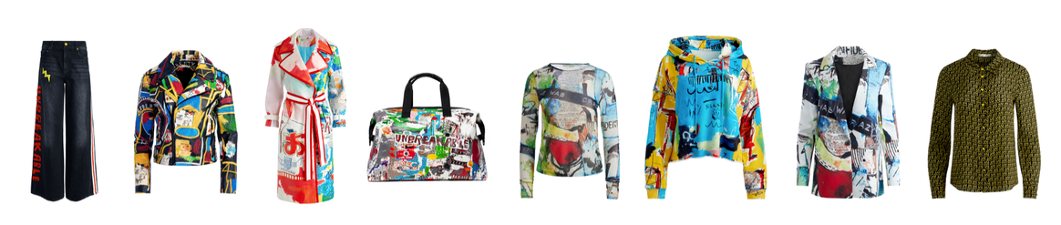 Alice+Olivia x Jean-Michel Basquait