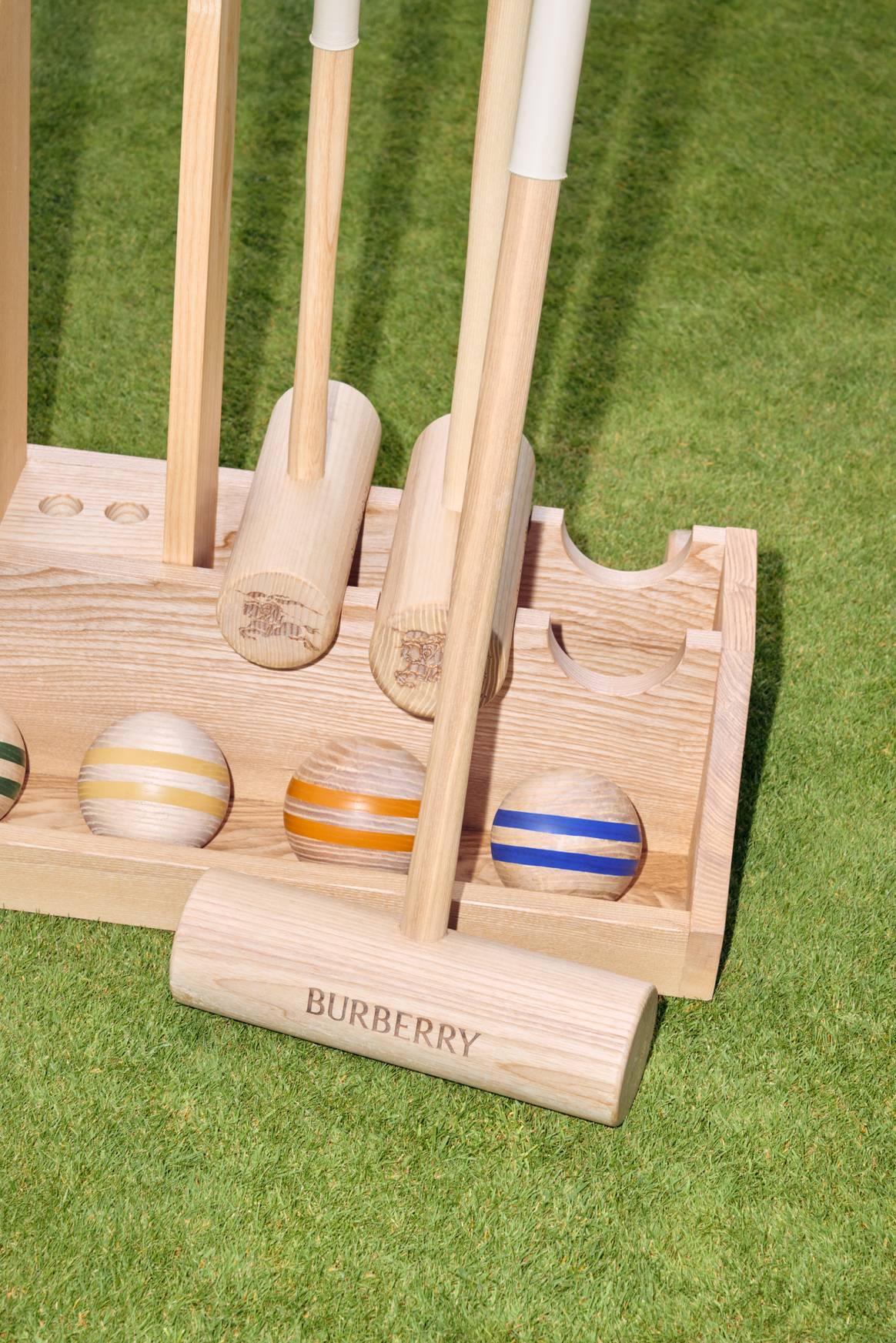 Burberry x The Newt croquet set