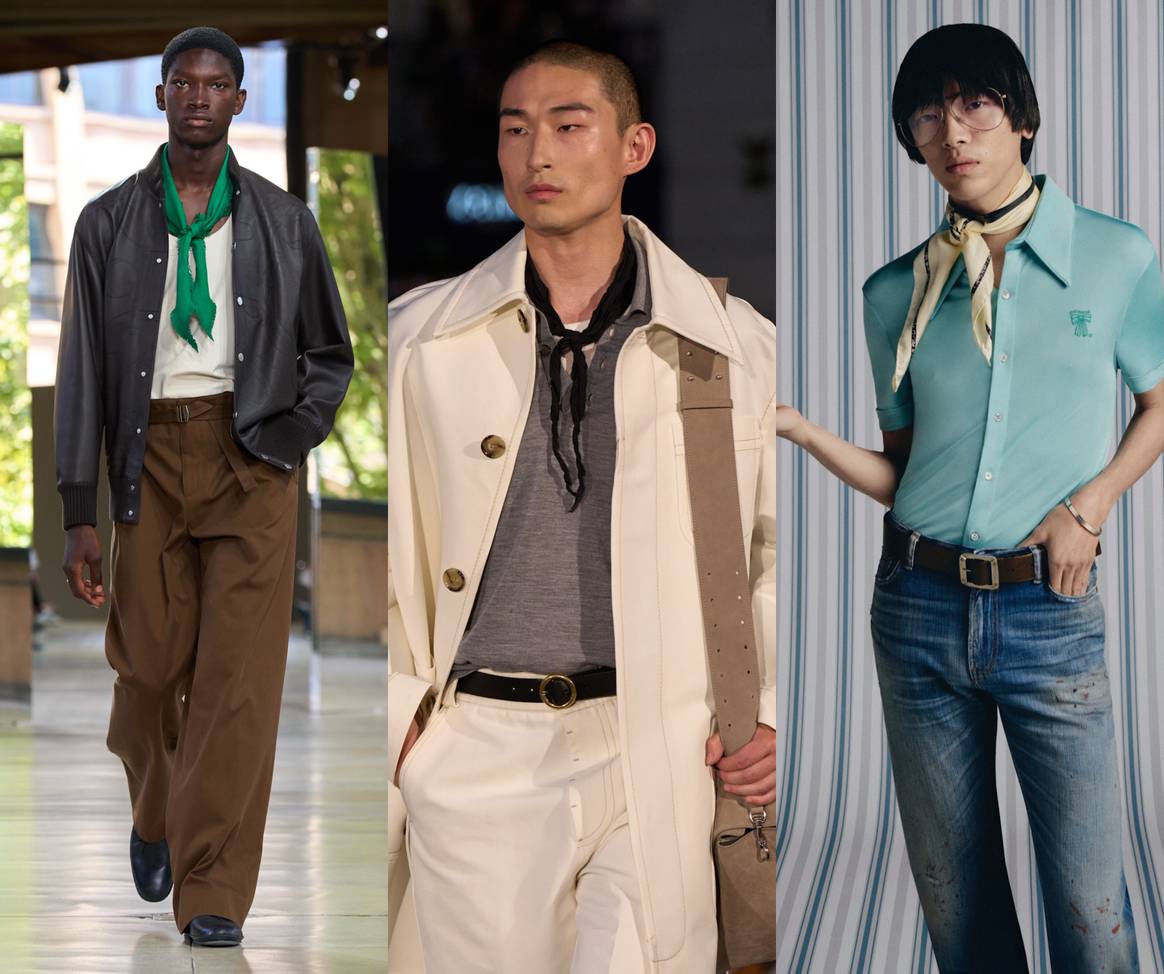 Uomo PE26 : Hermès, Ami Paris, Acne Studios.