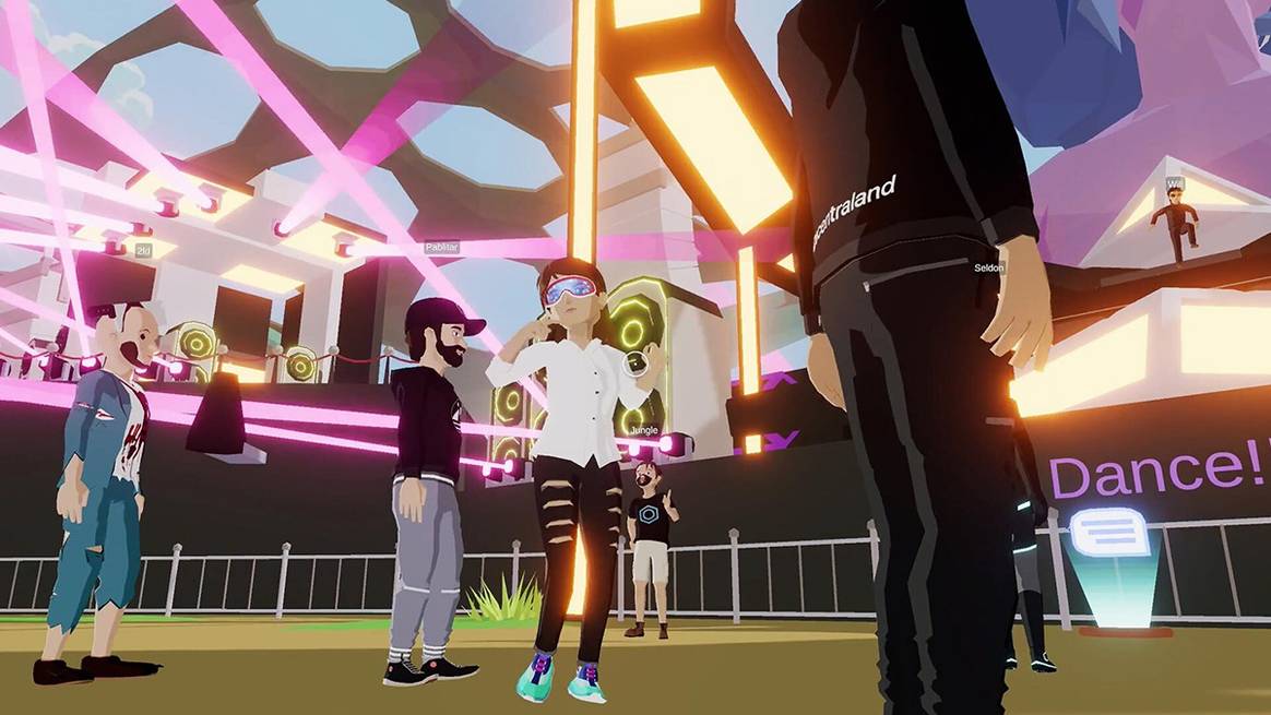 Photo Credits: Metaverso de Decentraland.