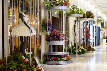 Macy’s partners with the Fashion Institute of Technology students for flower show 