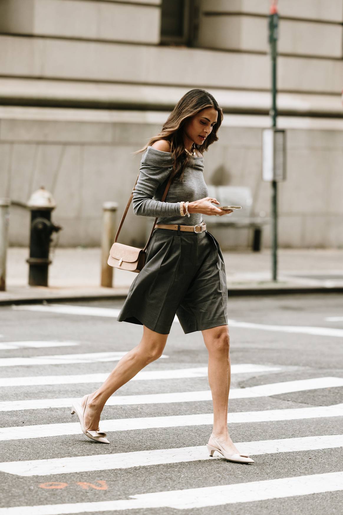 NYFW SS25 street style (el estilo de la calle).