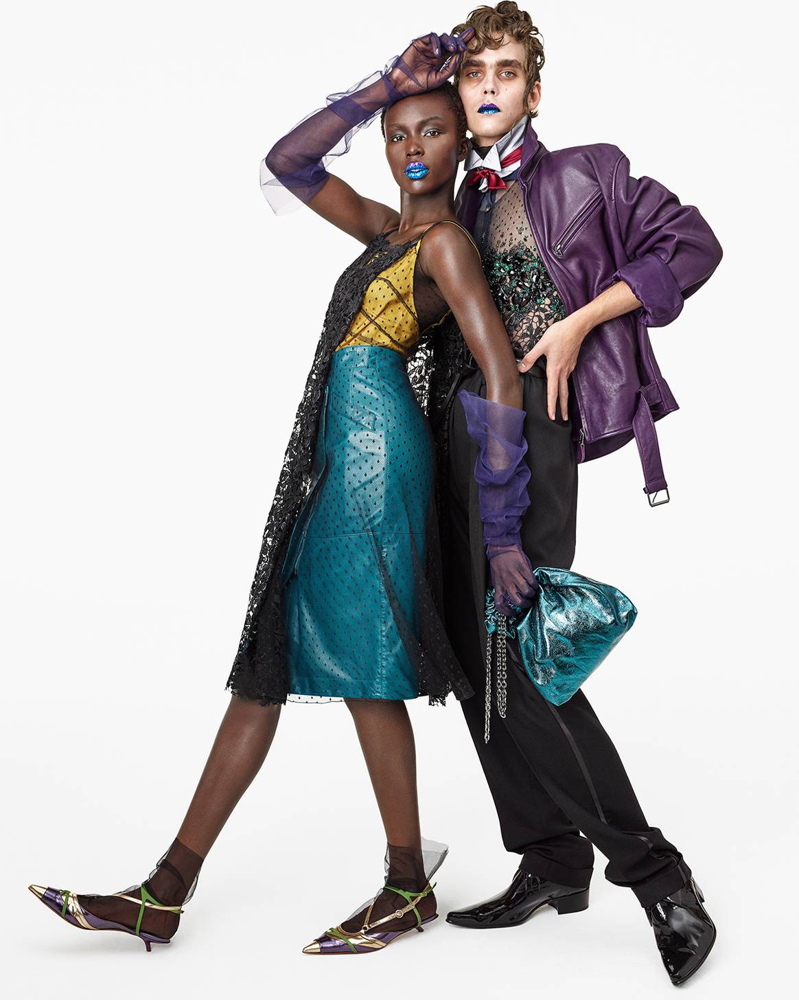 Image de campagne de la collection Re{form} Zara Vol. 1, diseñada por John Galliano para Zara.