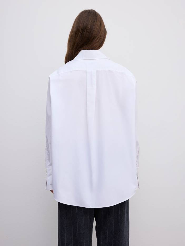 Asymmetric shirt | House of Dagmar