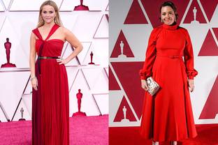 Hollywood goes for glamour over comfort for 2021 Oscars