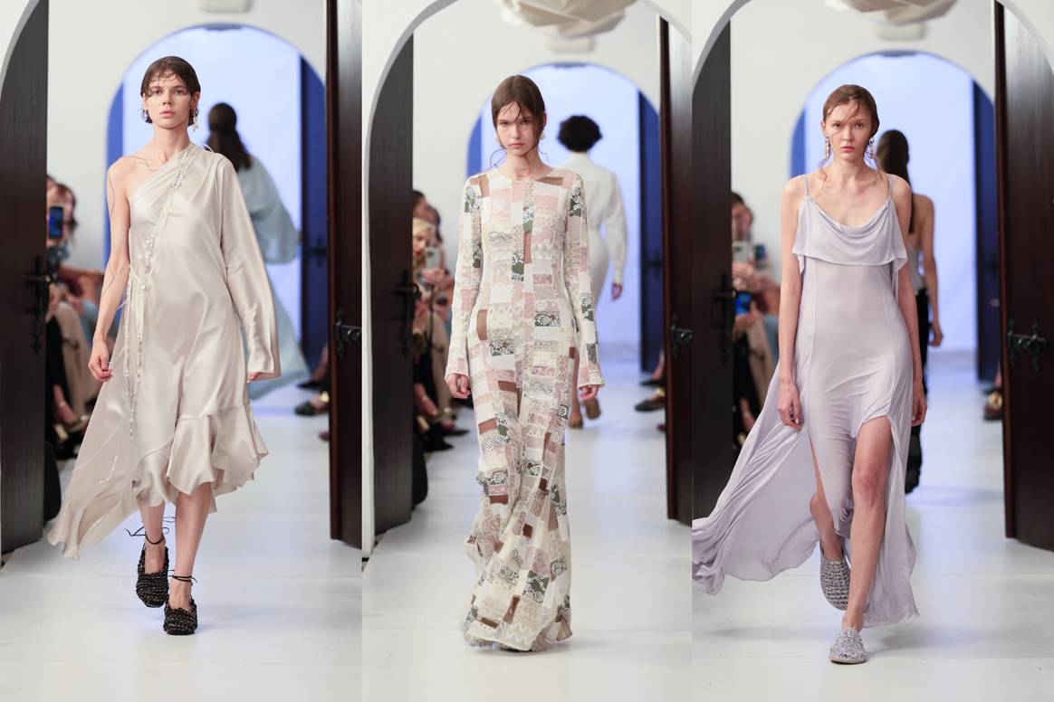 Bobkova bei der Ukraine Fashion Week