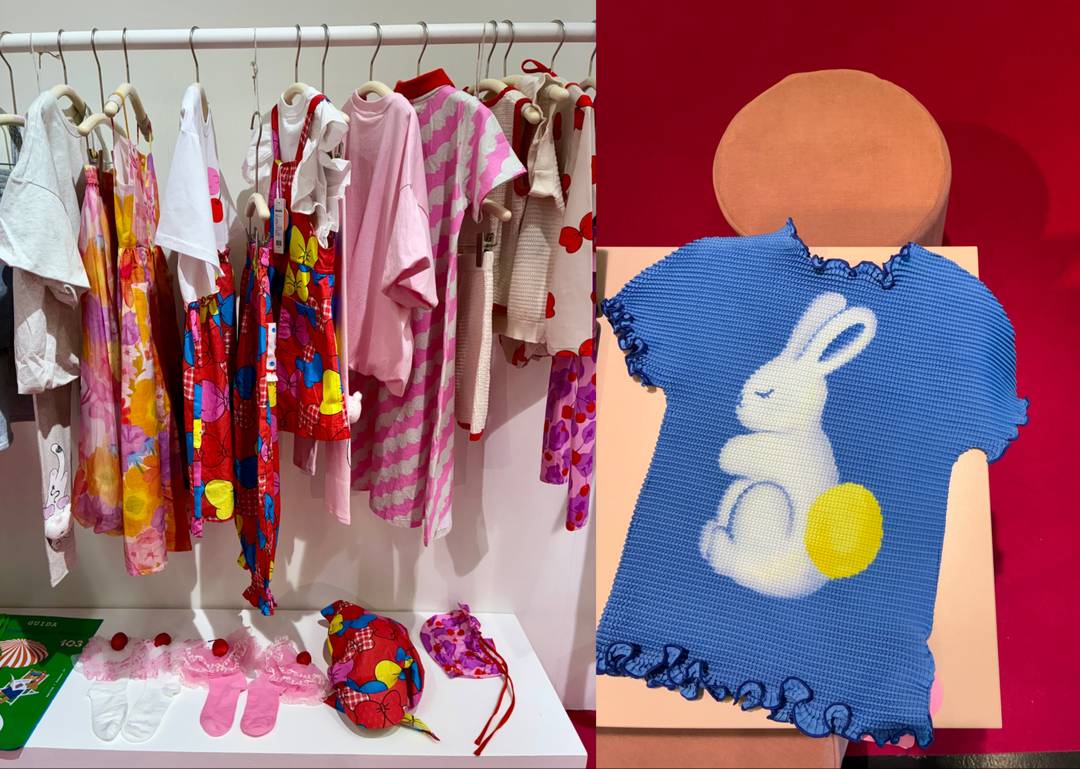 Le stand de la marque chinoise Poco Blush au salon Pitti Bimbo juin 2026.