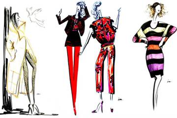 Illustrations: H&M’s designer collaborations in picture