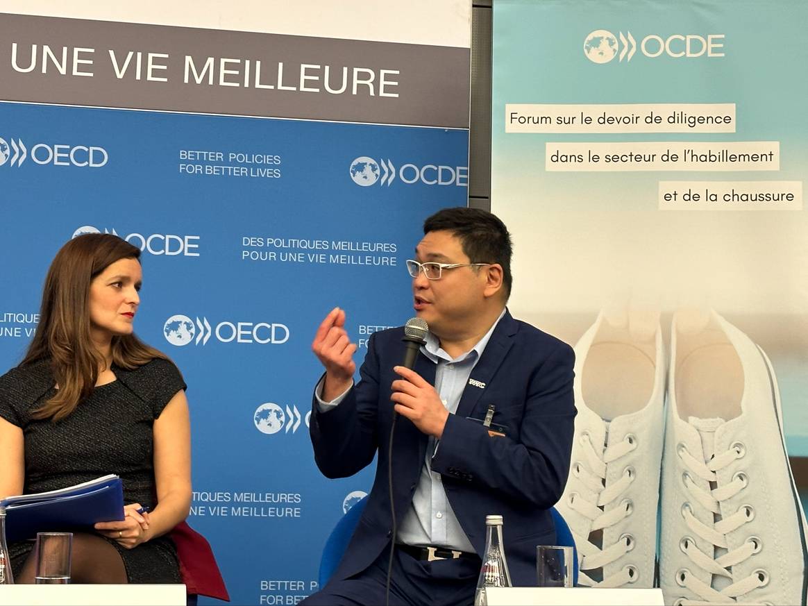 Forum de l'OCDE sur le devoir de diligence dans le secteur de l'habillement et de la chaussure 2024.