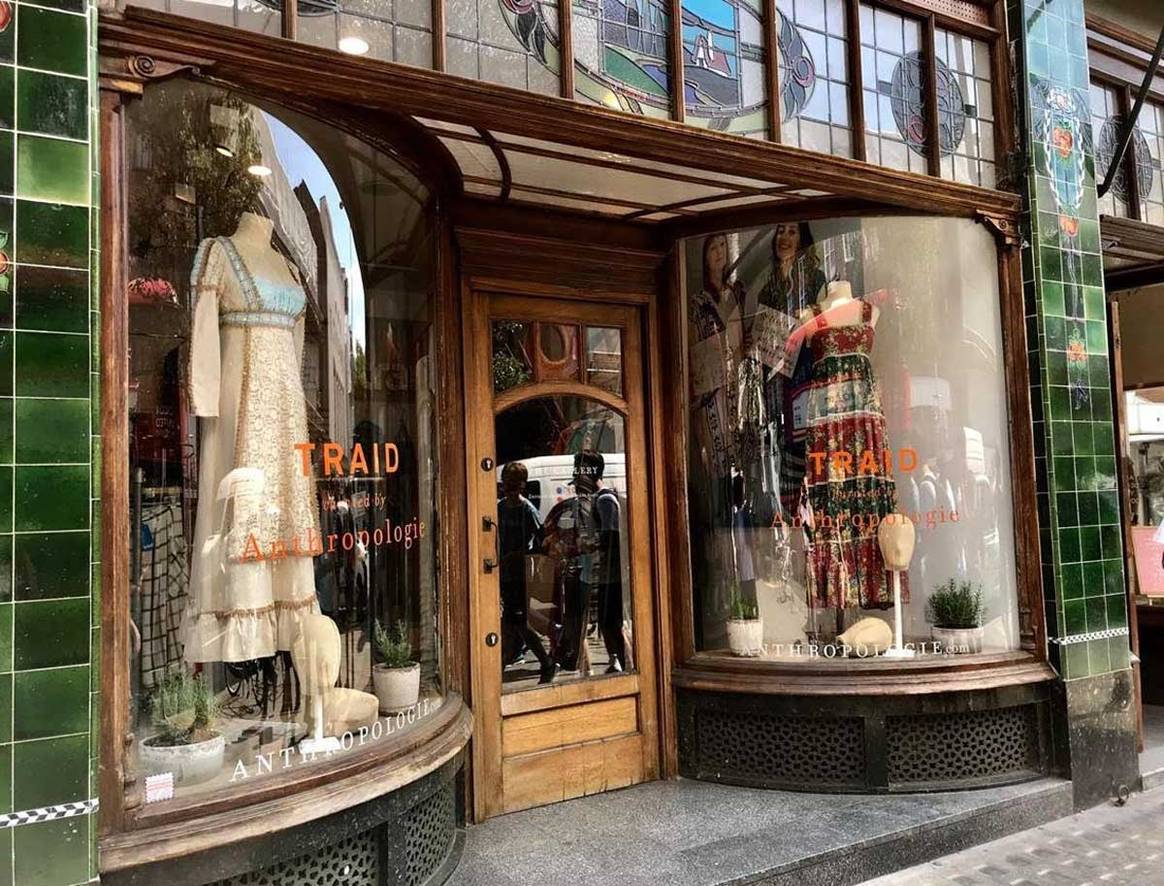 Traid opens pop-up within Anthropologie