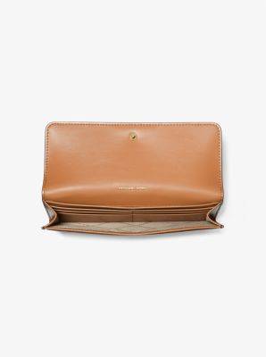 MK Jet Set Large Signature Logo Wallet | Michael Kors