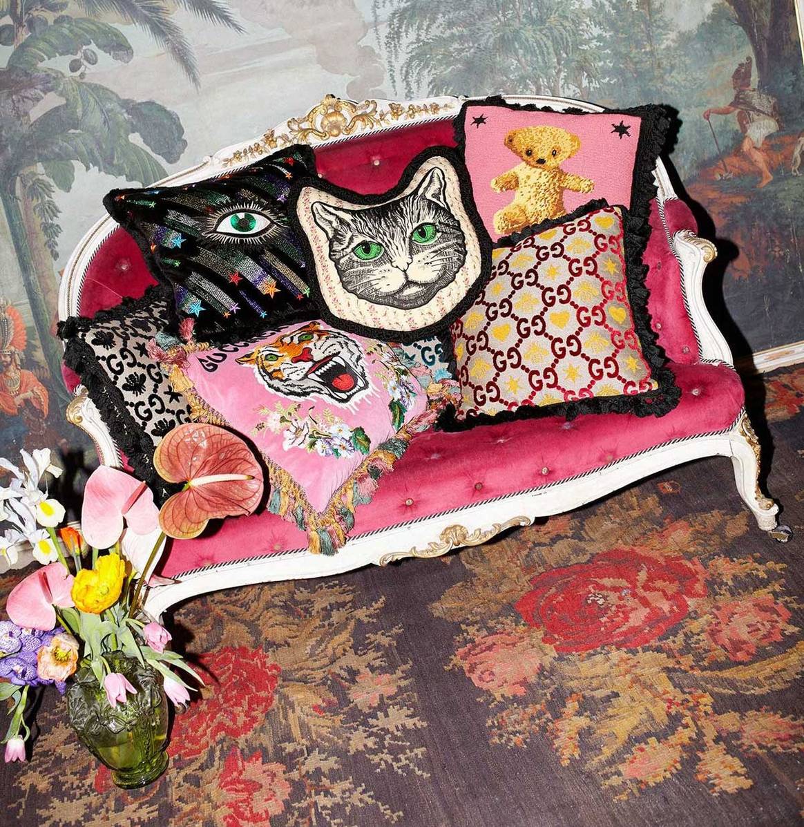 Gucci presenta su última colección Décor y estrena tecnología de realidad aumentada