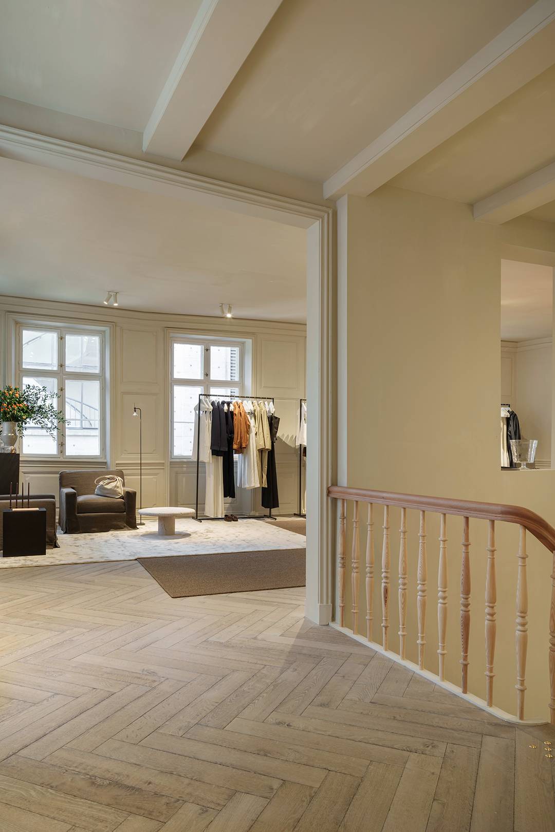 Negozio Massimo Dutti al numero 35 di via Østergade a Copenaghen (Danimarca).