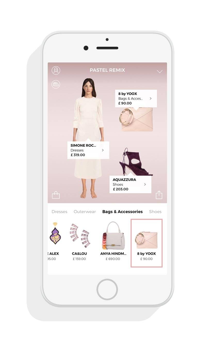 Yoox unveils AI-powered virtual styling suite