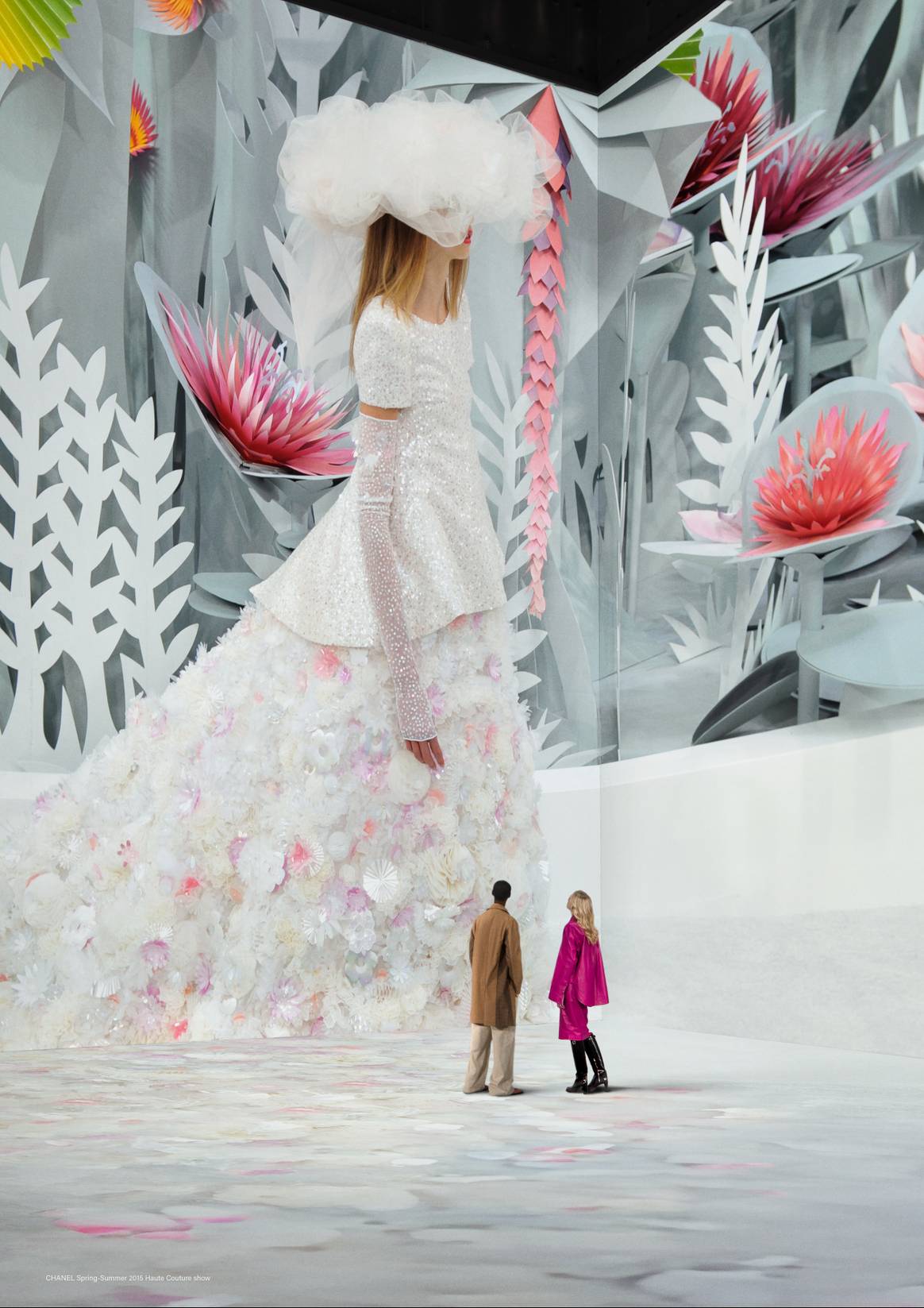 Chanel Spring-Summer 2015 Haute Couture show at Lightroom