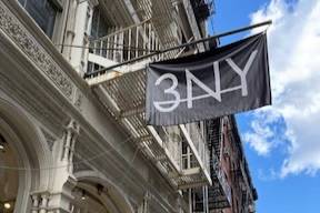 Fachada da loja em NY