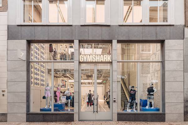 Gymshark opens first European store in Amsterdam