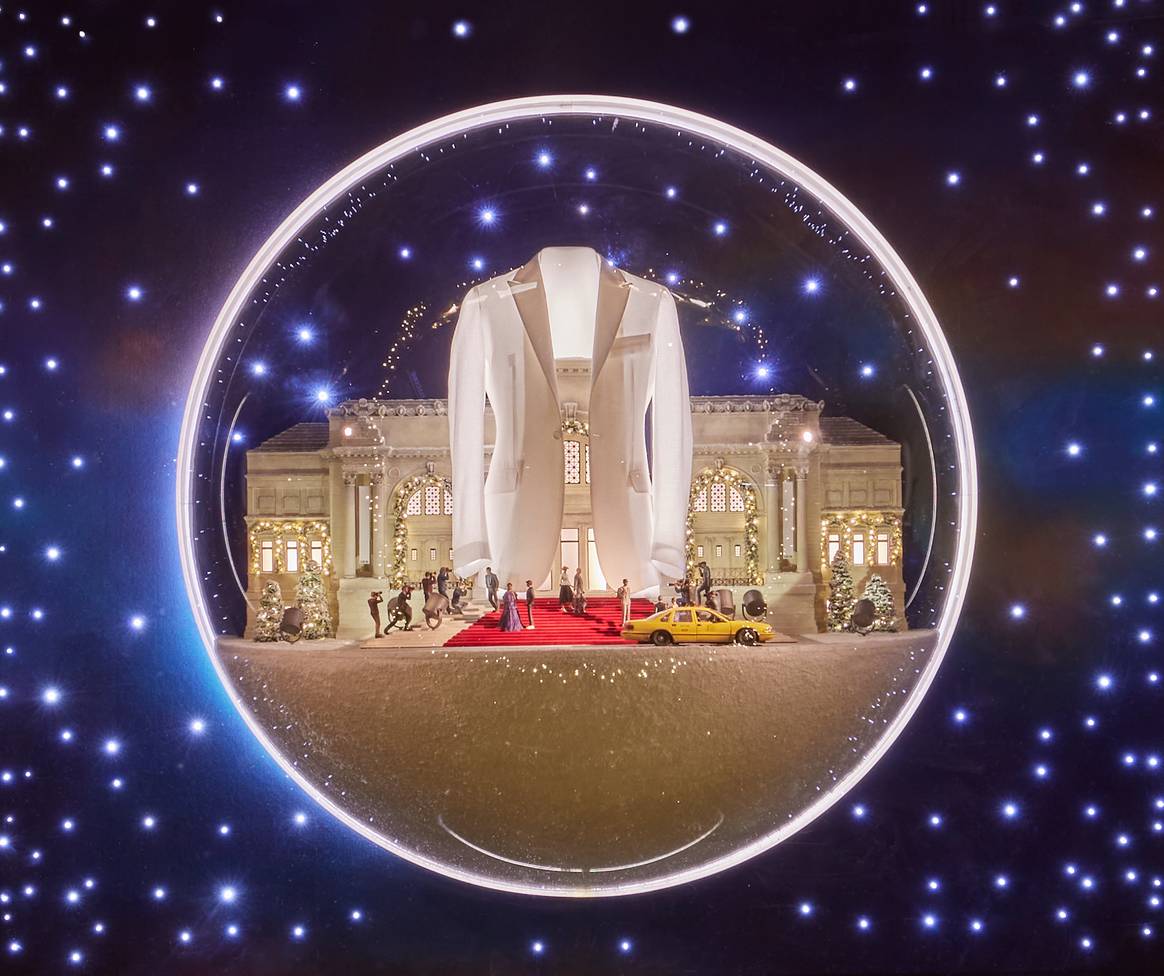 Dior's 'Carousel of Dreams' holiday windows at Saks