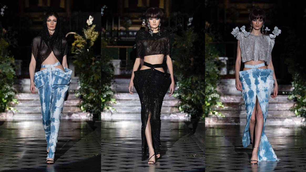 Juana Martín SS23 Couture Show en París. Imágenes por cortesía de la firma