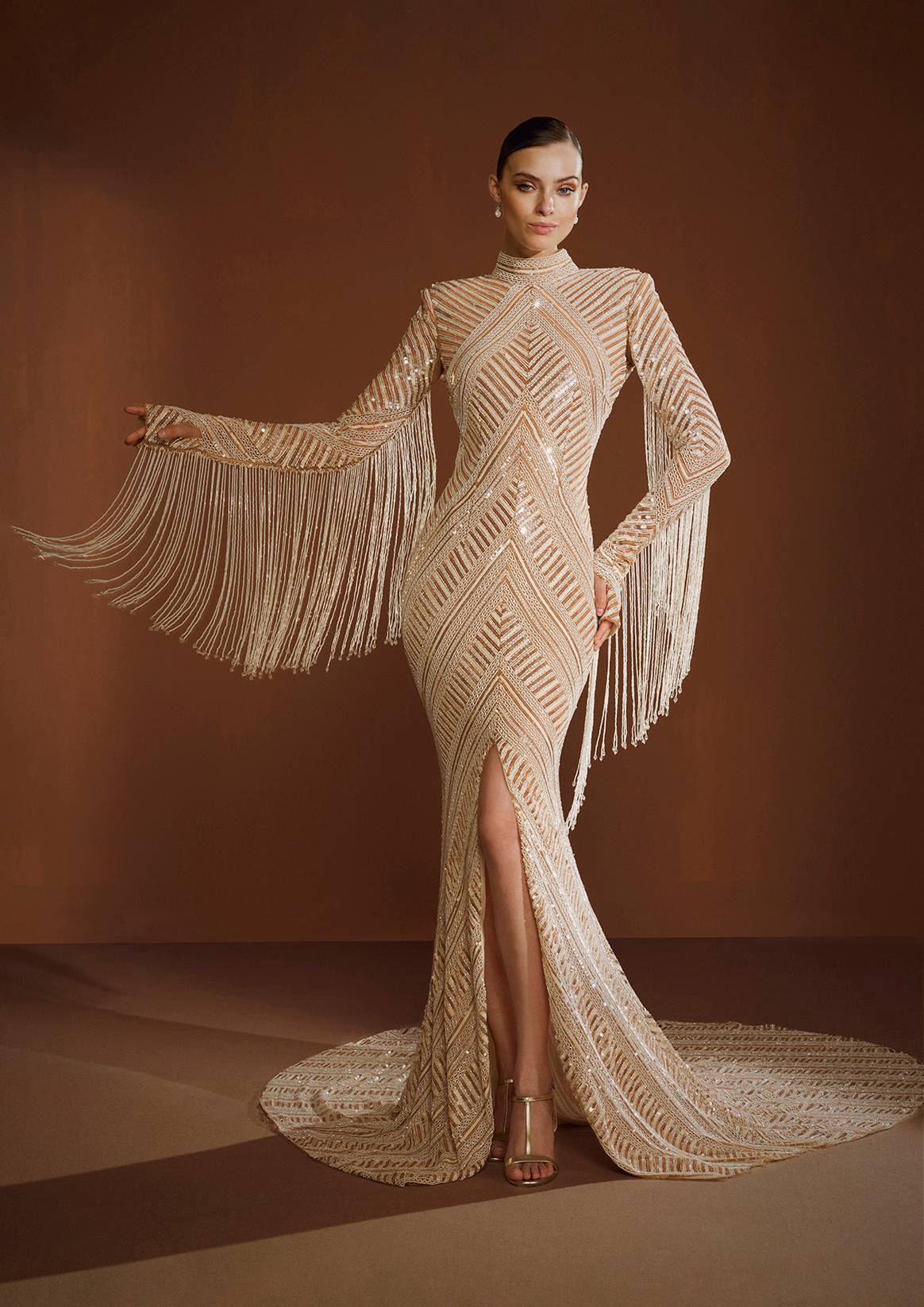 Elisabetta Franchi x Pronovias, diseño de vestido de novia.