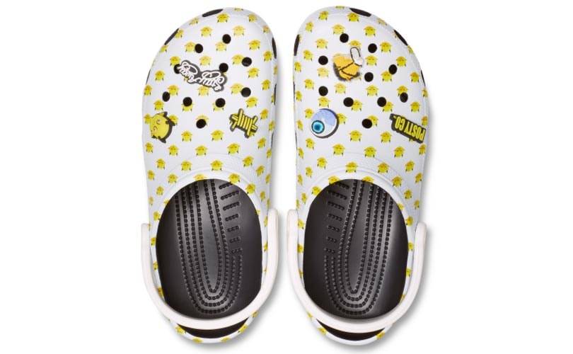 Zien: de Post Malone x Crocs Dimitri Clog die binnen 10 minuten uitverkocht