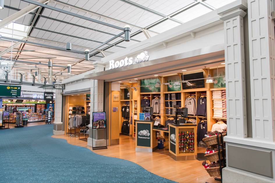 Roots targets travel retail with new airport store
