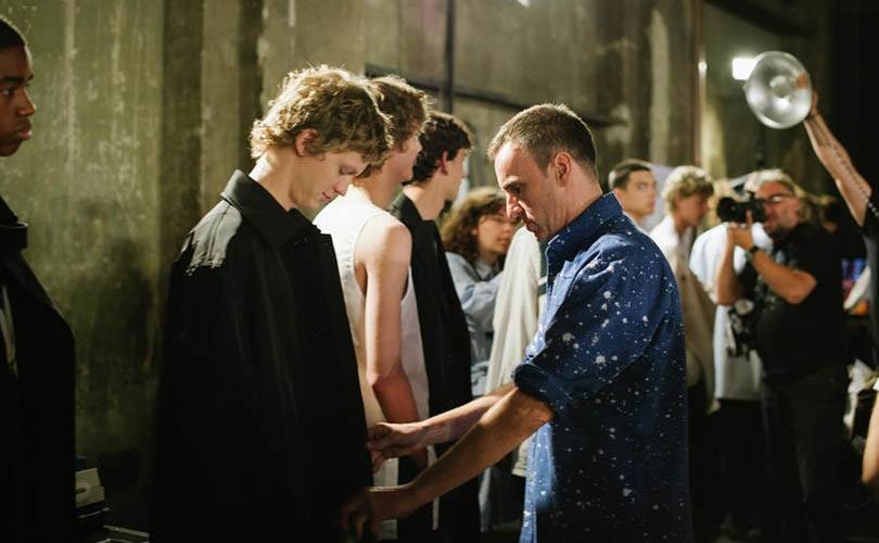 'Raf Simons starts work at Calvin Klein'
