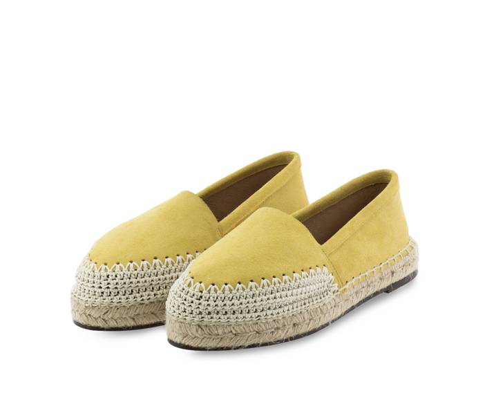 TORAL BABY BLUE SUEDE ESPADRILLES | Toral Shoes