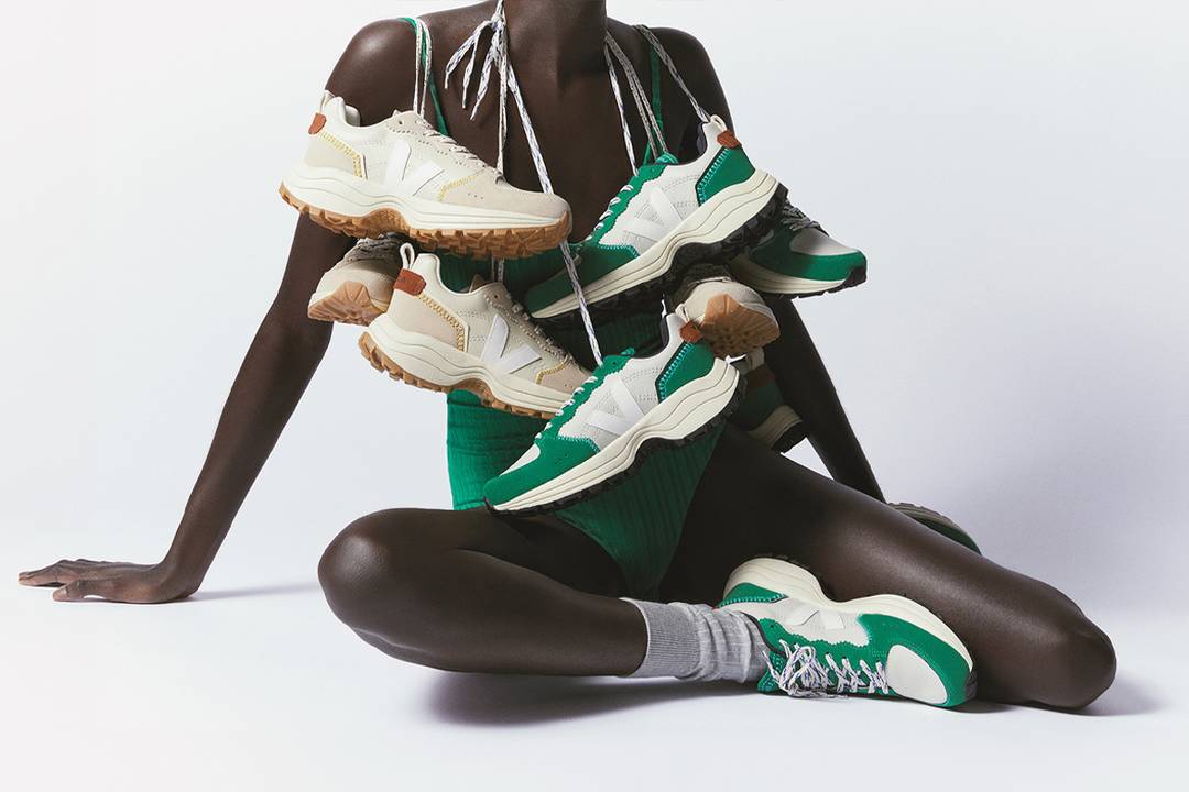 Colección de zapatillas “Veja x Bimba y Lola”, fotografía de campaña.