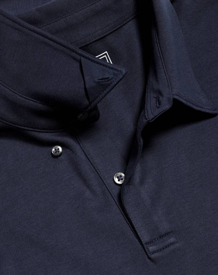 Men's Charles Tyrwhitt Long Sleeve Smart Jersey Polo Shirt | Charles Tyrwhitt