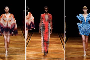 Iris van Herpen blends DNA engineering and early astronomy into couture