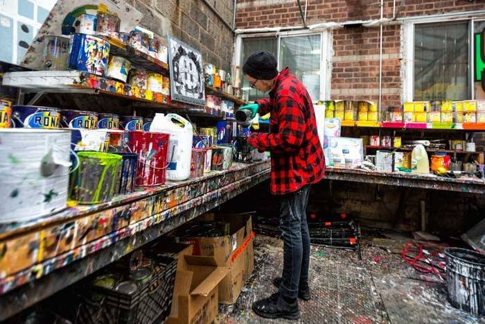 En image : Gucci réalise une grande fresque à New York