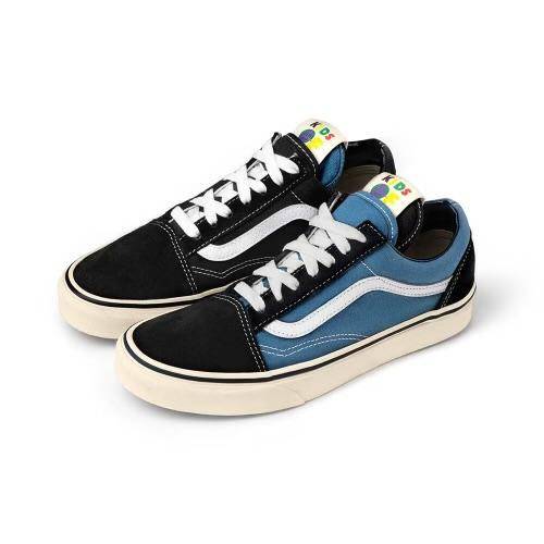 La asimetría en colores es la principal característica de estos tenis