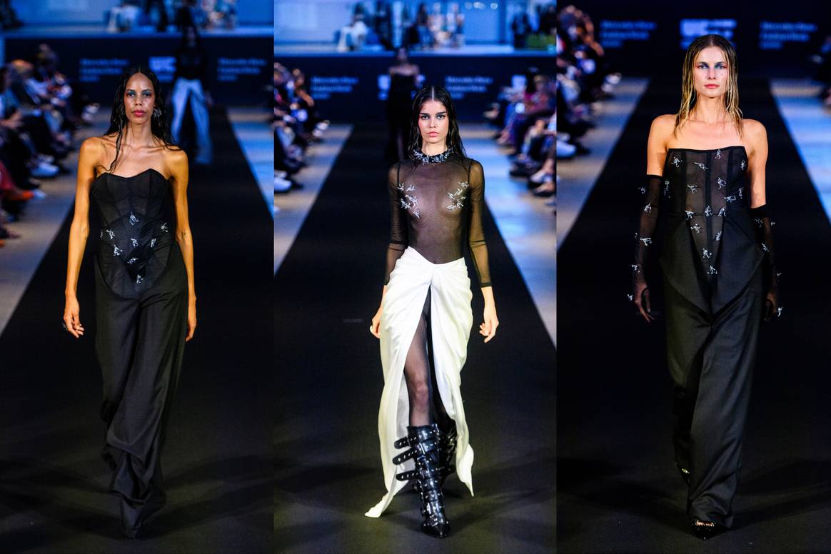 Javier Sánchez Sánchez. Desfile UDIT en MBFW Madrid. Edición de Septiembre 2024.
