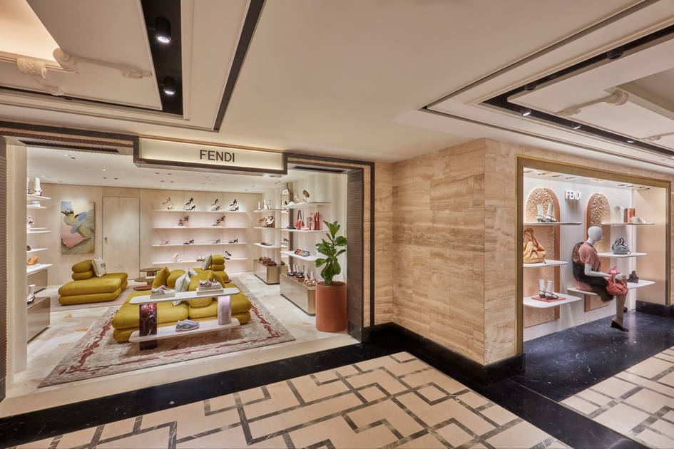 Fendi Shoe Boutique at Harrods