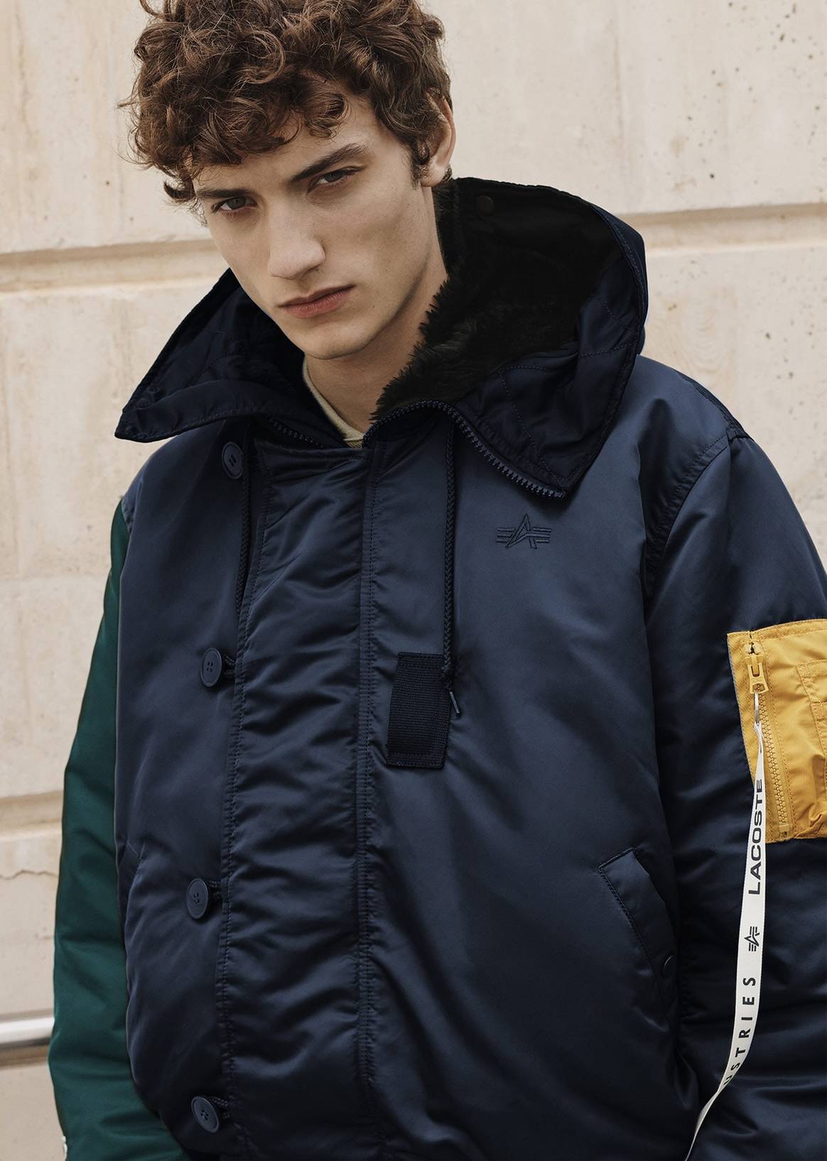 『LACOSTE × ALPHA INDUSTRIES』N2Bジャケット LACOSTE × ALPHA INDUSTRIES』N2Bジャケット - メルカリ