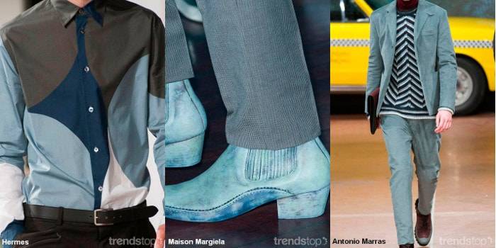 Couleurs Tendances des Collections Automne/Hiver 2016-17 pour Homme