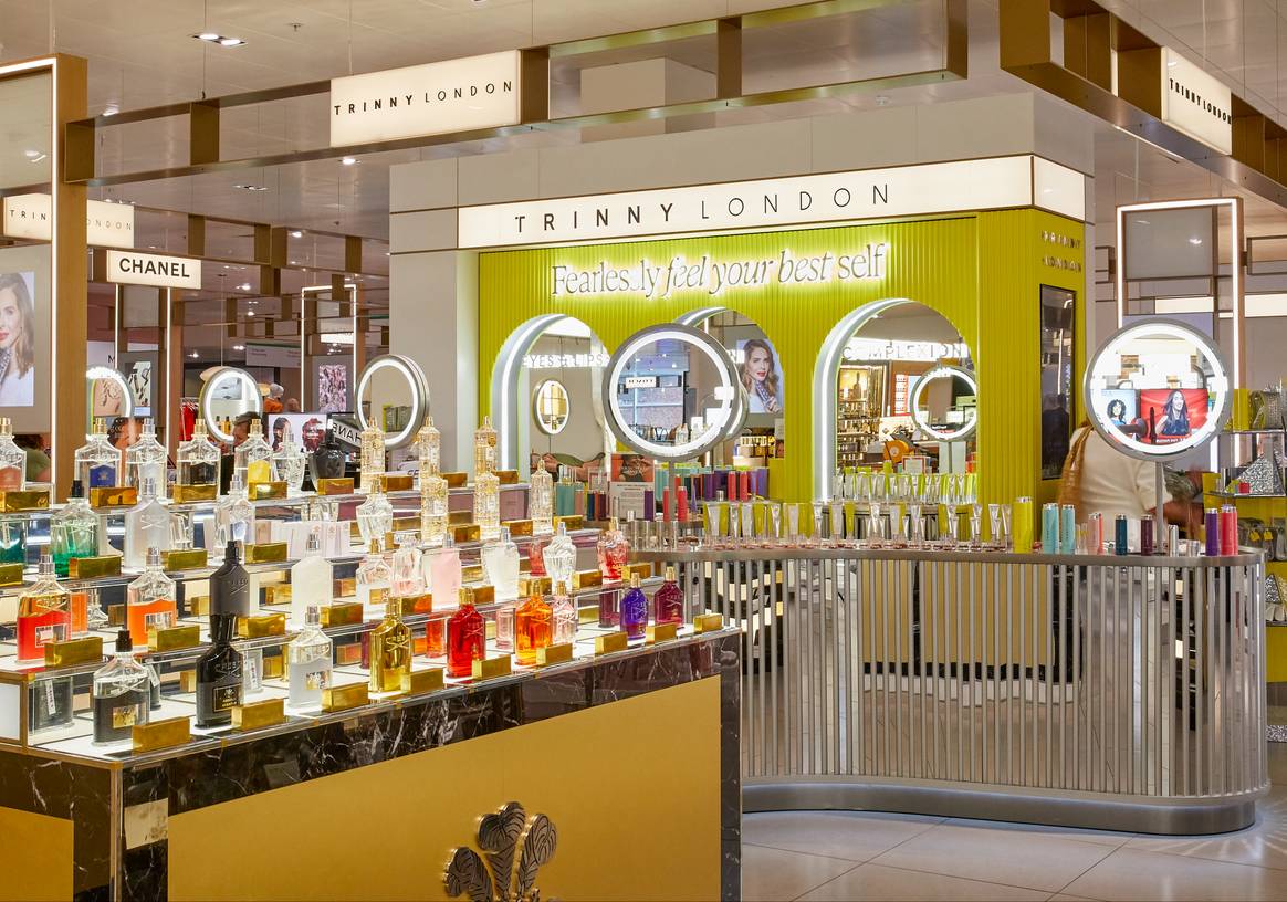 John Lewis' refurbished Beauty Hall in Liverpool.