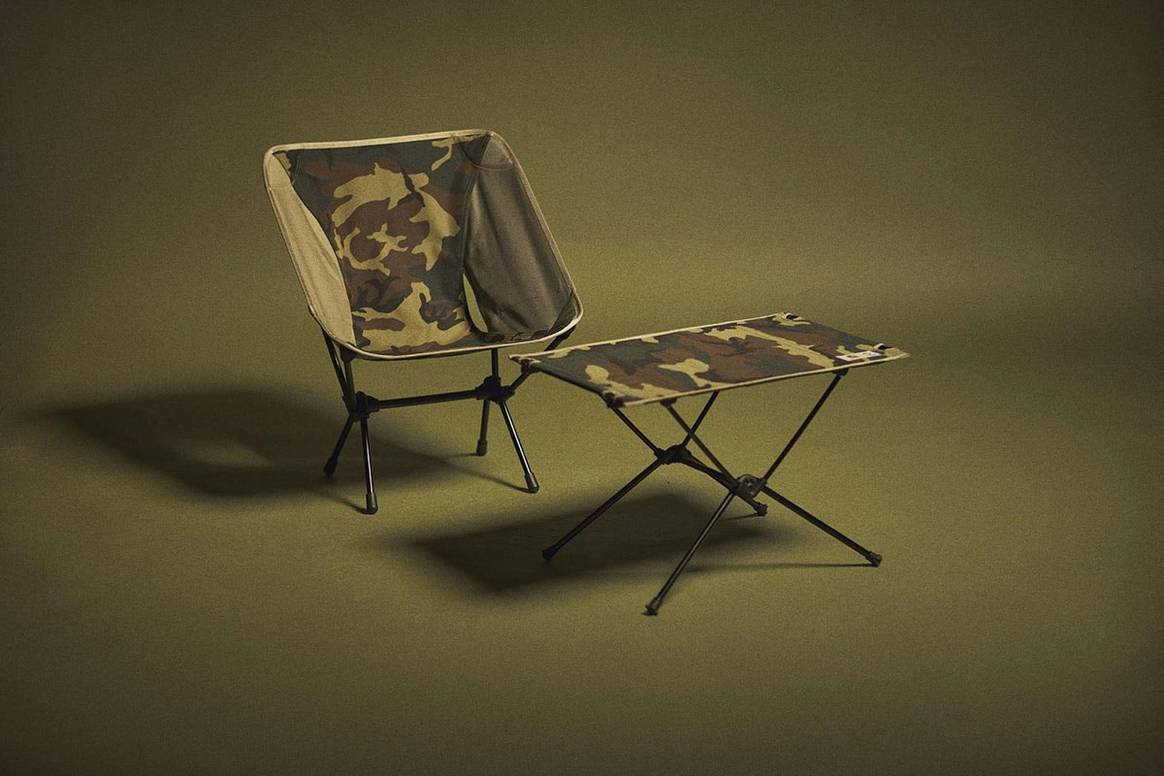 Carhartt WIP lance une chaise et une table en collaboration avec Helinox