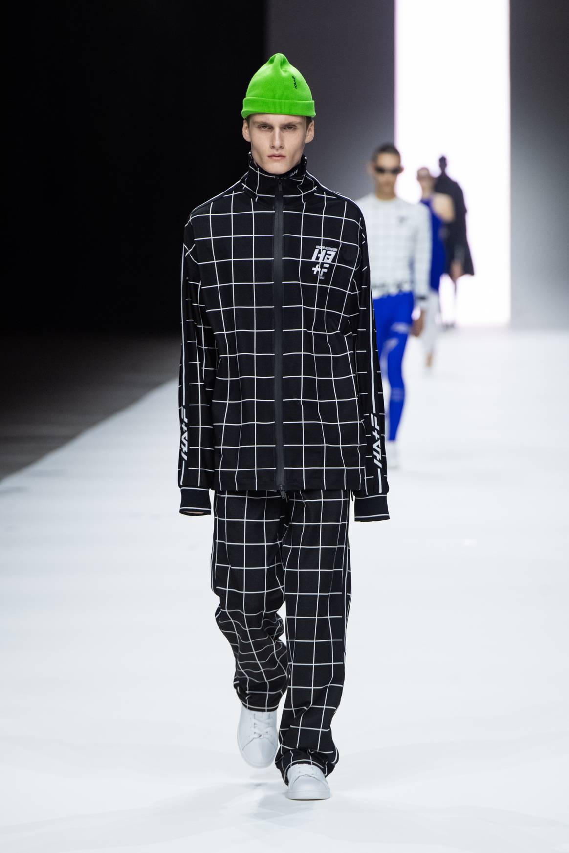 Haider Ackermann x Fila SS23 Manchester show. Image: Haider Ackermann x Fila
