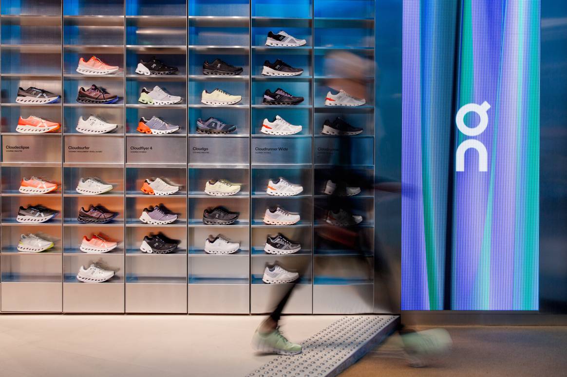 On opens first flagship store in Paris.