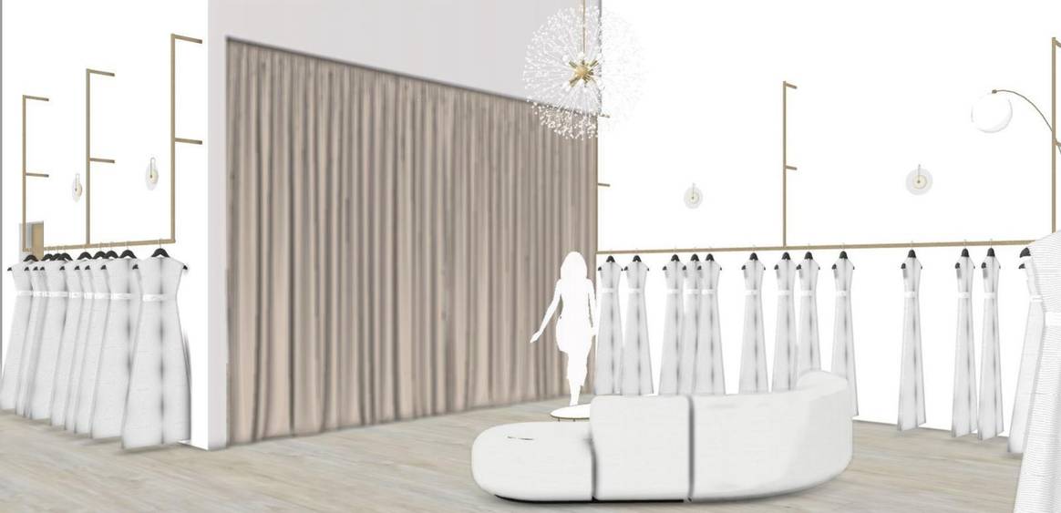 CGI of renovated Galia Lahav Los Angeles flagship