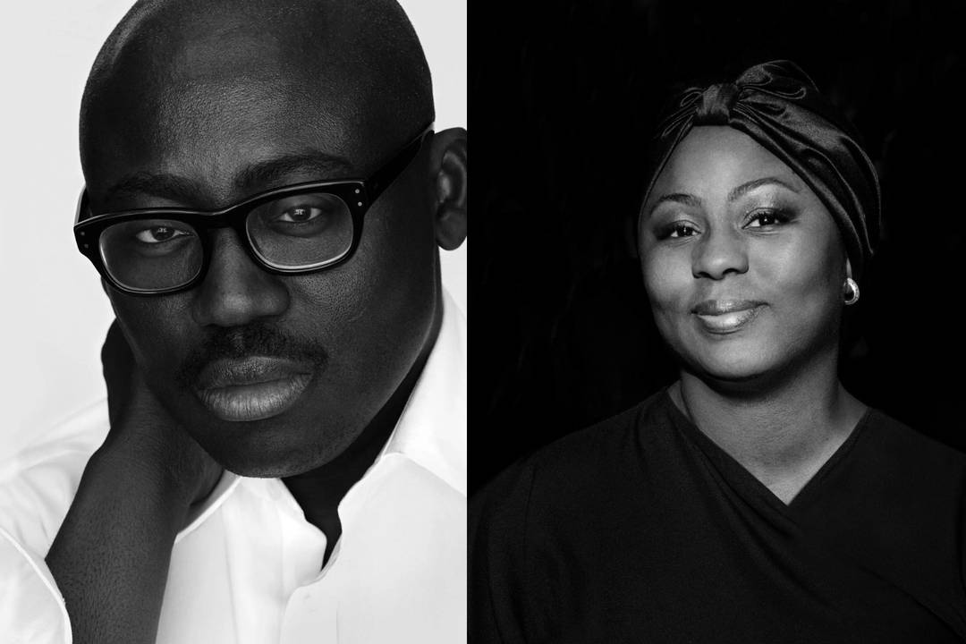 Edward Enninful and Akua Enninful