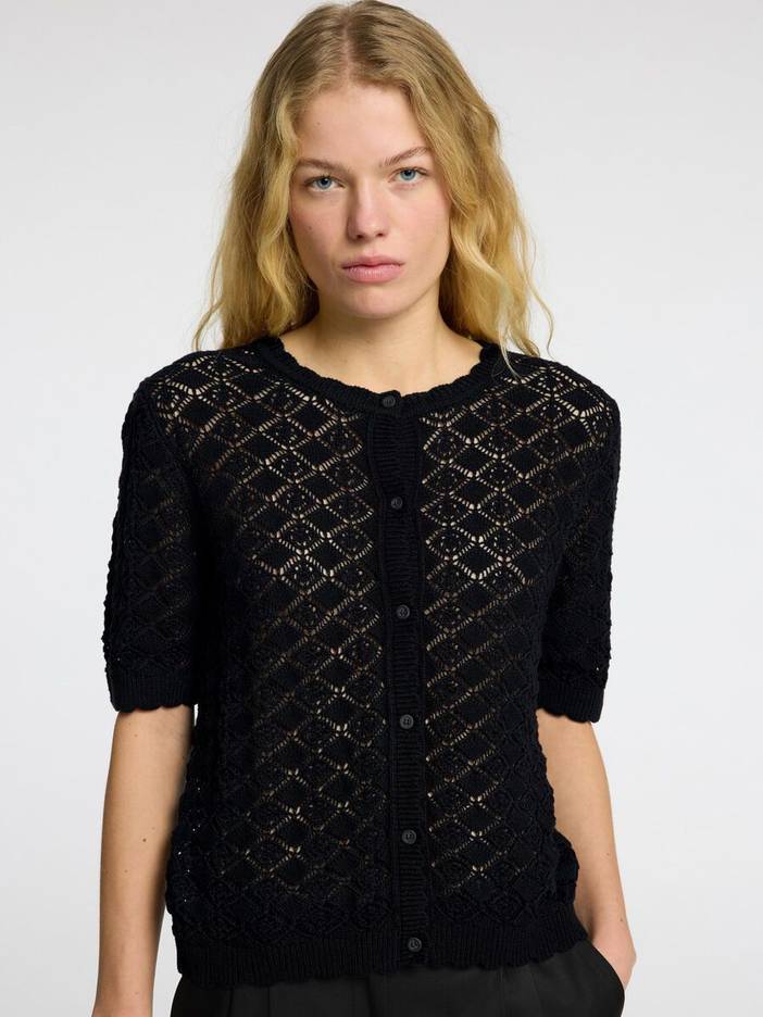 Korte Mouwen Gebreid Vest | Selected-Femme