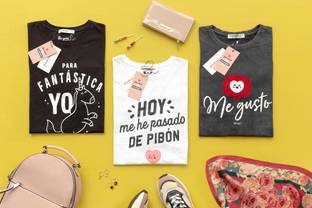 Stradivarius y Mister Wonderful crean un a colección de camisetas optimistas