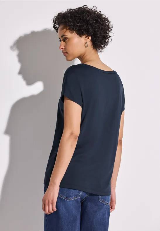 T-shirt avec texte sur film | Street One