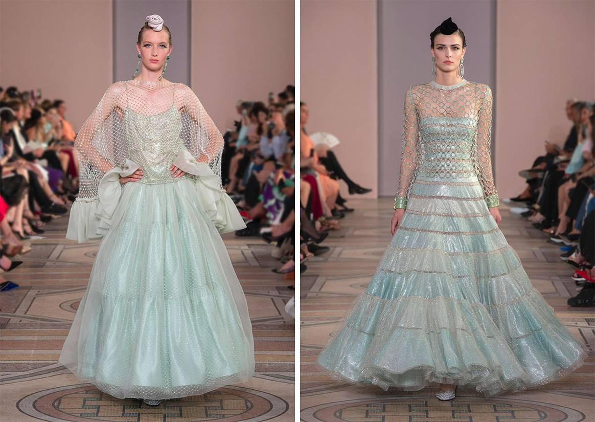 Armani reinterpreta el estilo “folk” durante la Semana de la Alta Costura de París
