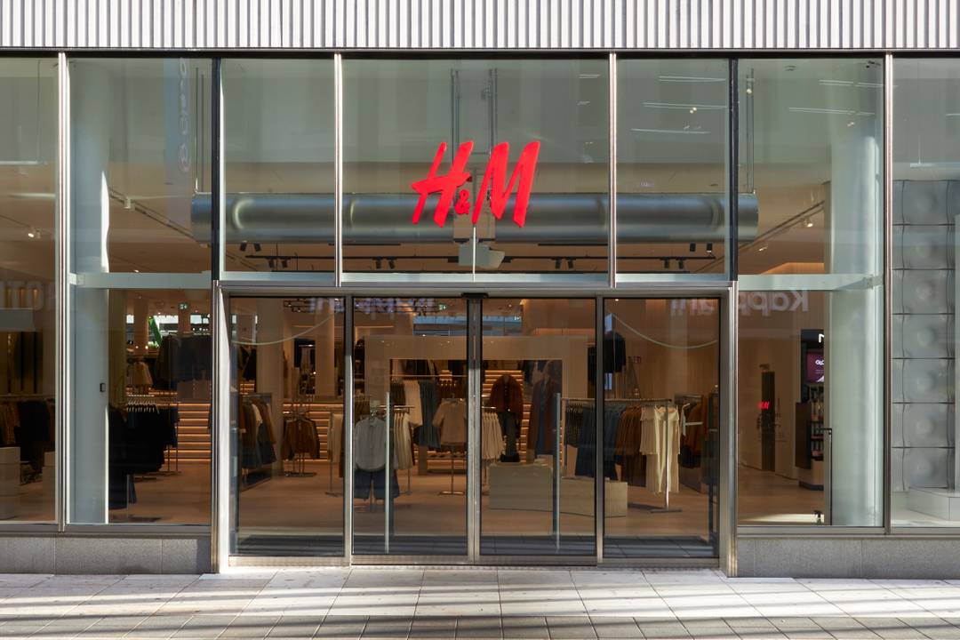 H&M store on Drottninggatan in Stockholm, Sweden.