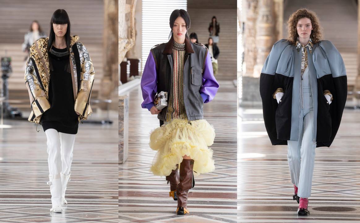 Les silhouettes les plus marquantes de la collection Louis Vuitton femme AH 21-22